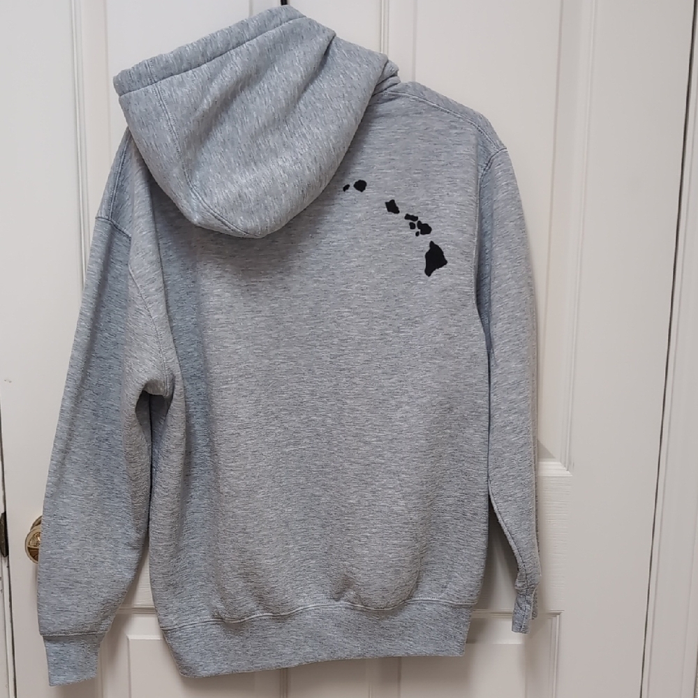 Gray MAUI Women's Hoodie - Picture 3 of 4